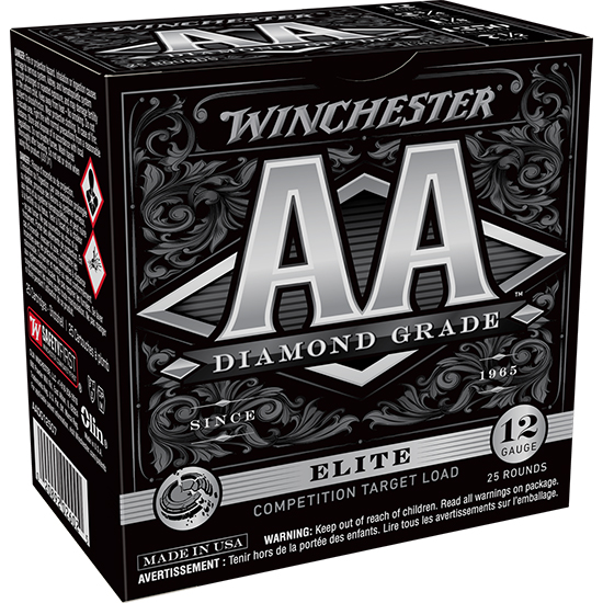 WIN AA DIAMOND GRADE 12GA 1-1/8OZ #7.5 25/10 - Ammunition